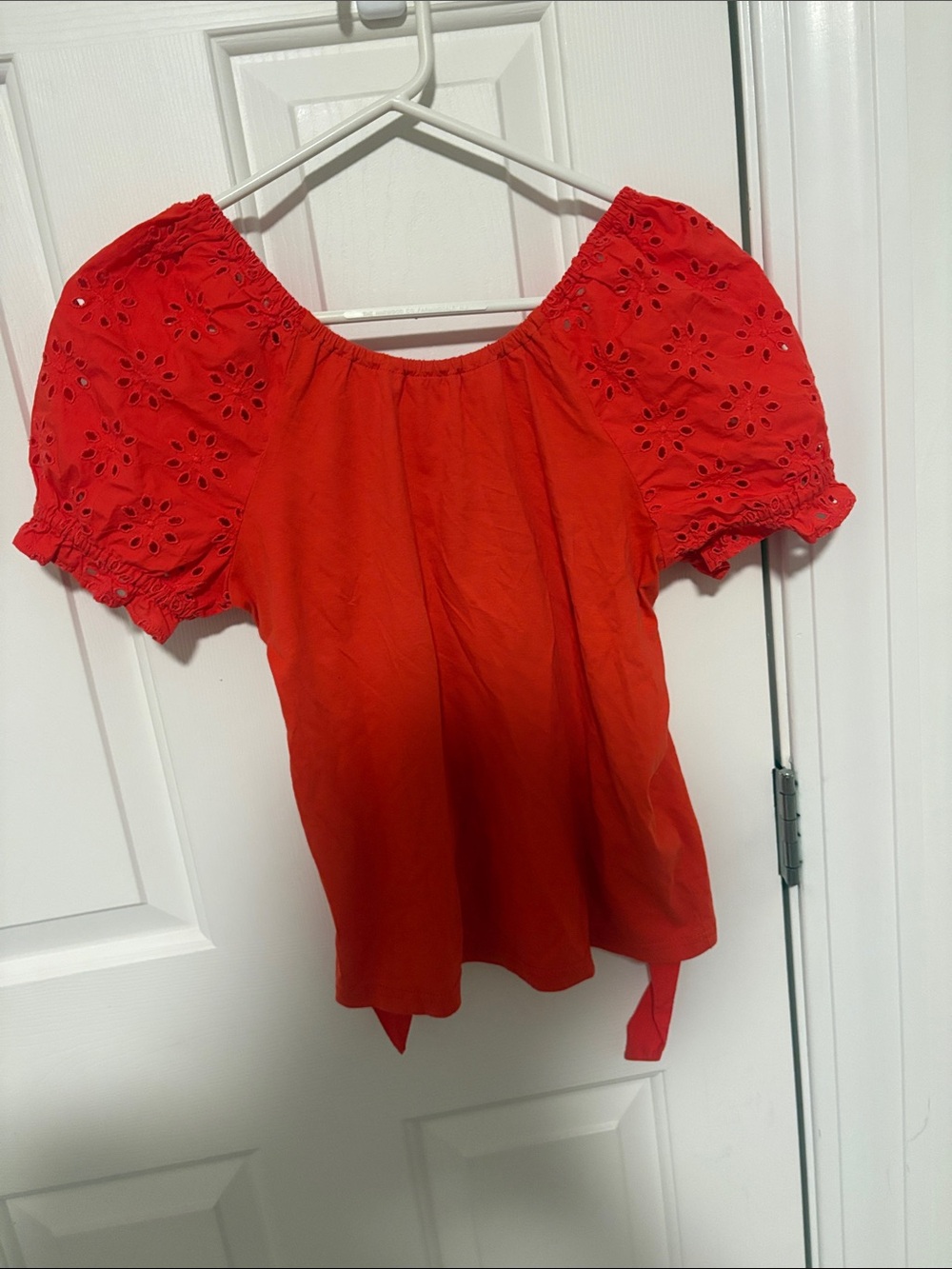 Loft Open Tie Back Top